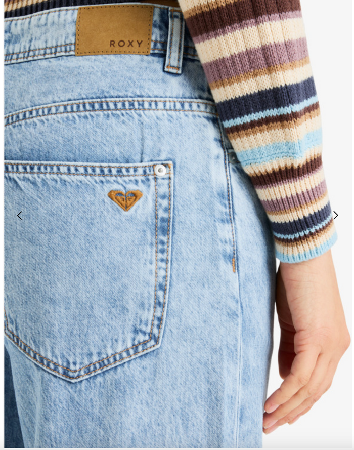 Roxy Milla Wide Leg Regular Beau Jeans
