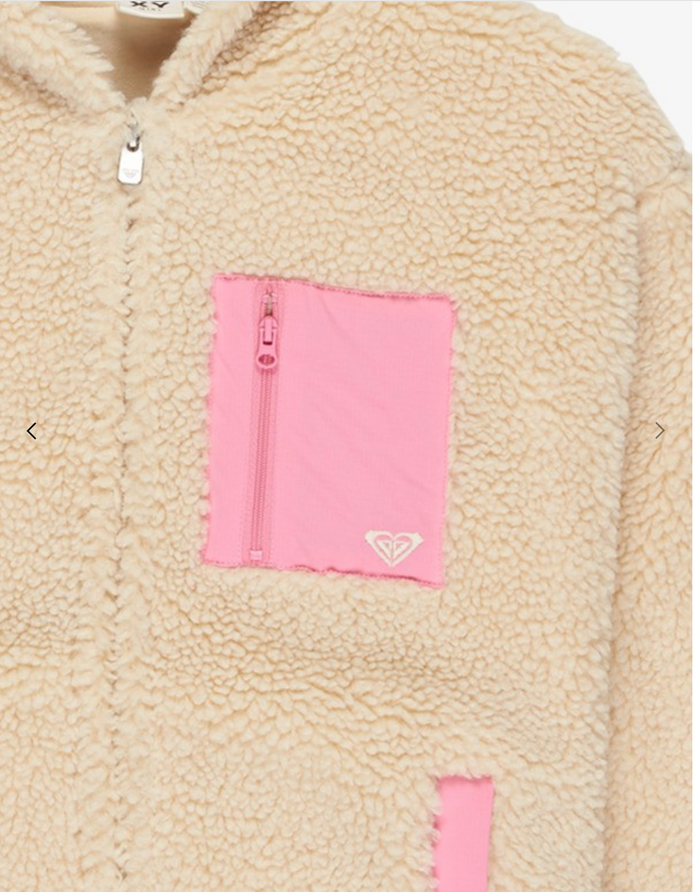 Roxy Perfect Cloud - Zip Polar Jacket for Girls 4-16