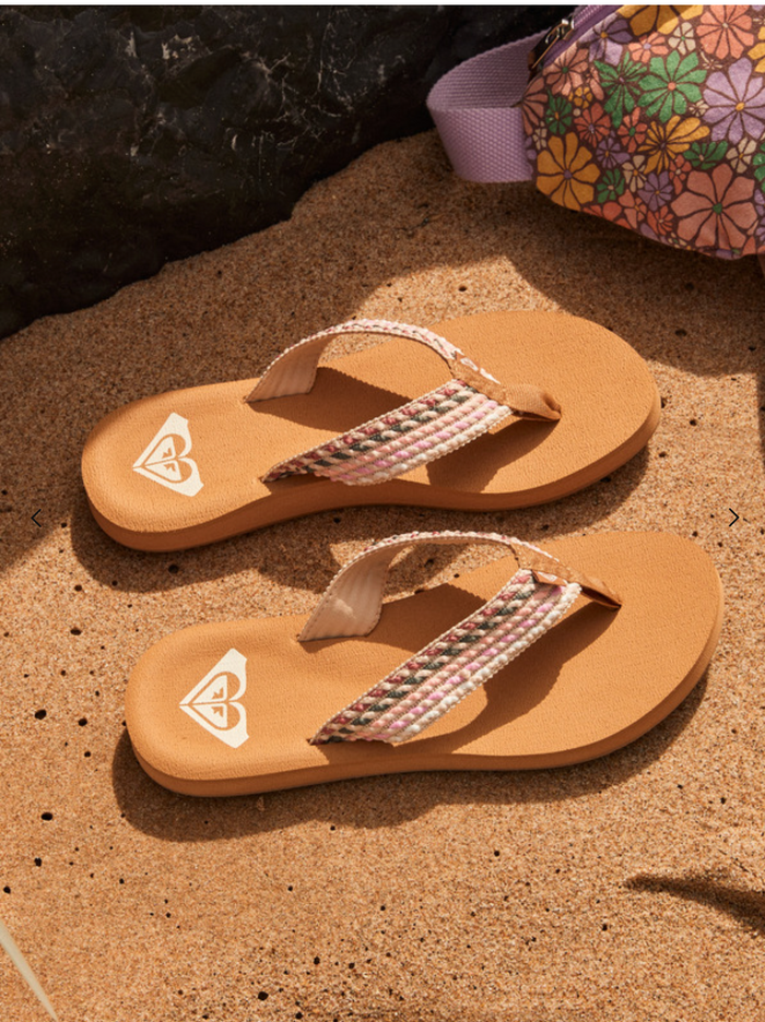 ROXY Porto - Beach Flip-Flops for Women - rope -