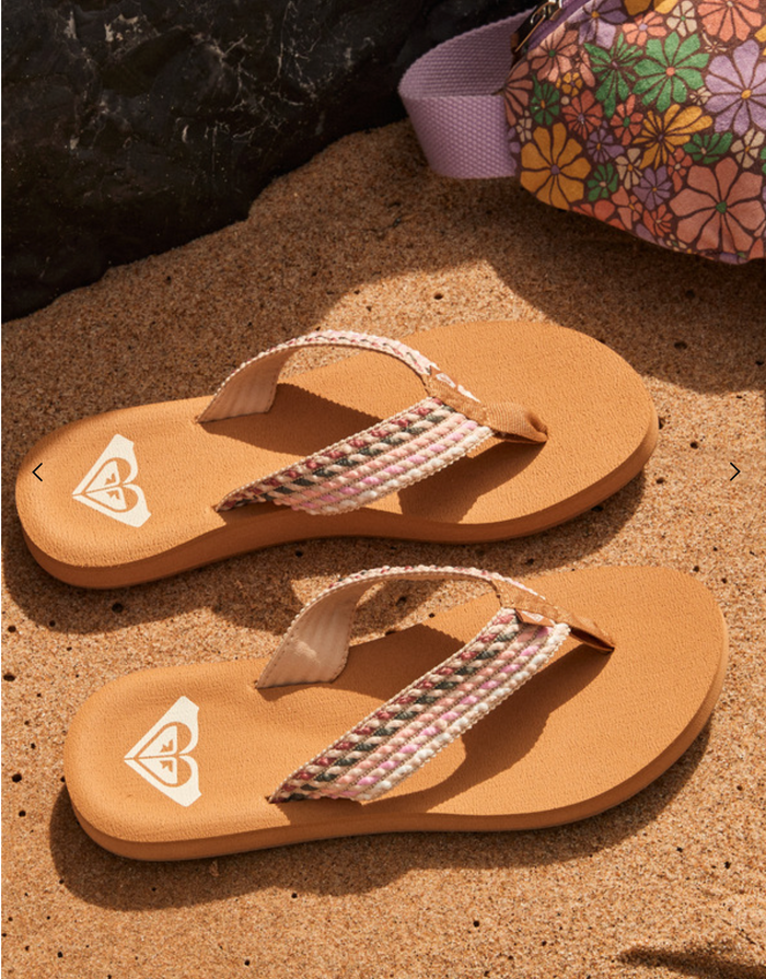 ROXY Porto - Beach Flip-Flops for Women - rope -