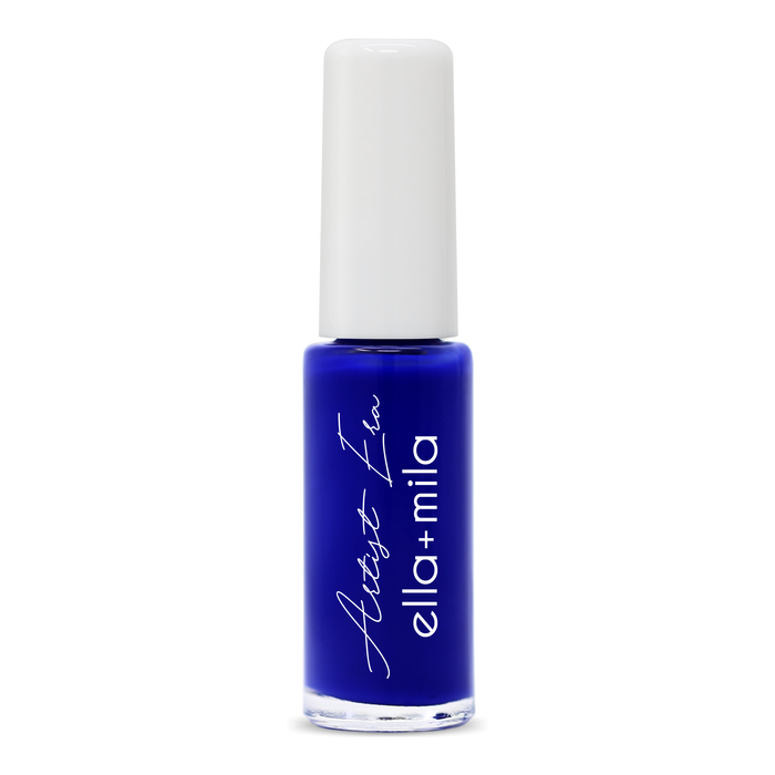 Royal Blue nail art liner polish with fine brush – ella+mila Artist Era