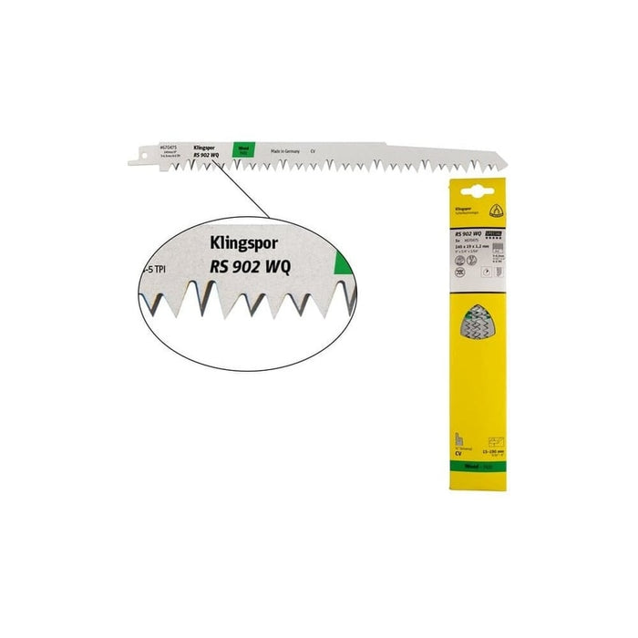 RS 902 WQ Special Reciprocating Saw Blades Per/5