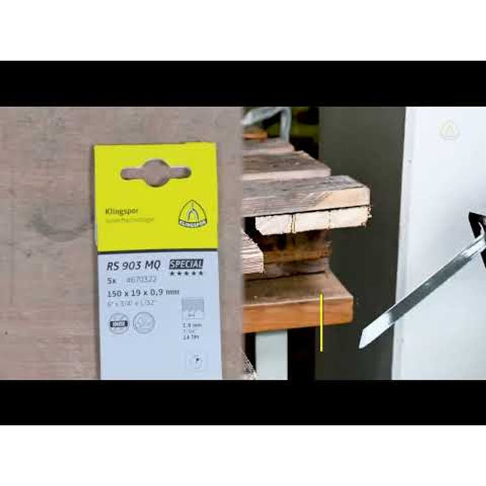 RS 993 PQ Special Bi-metal Reciprocating Saw Blades Per/5