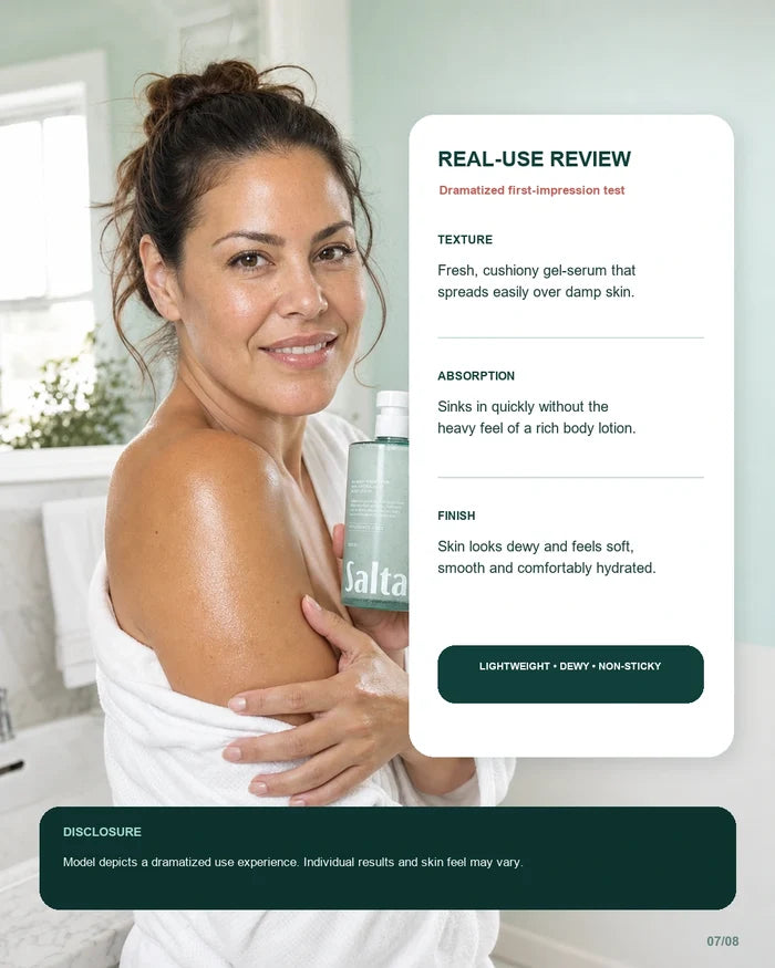 🌊 Saltair HA Body Hydrator Hyaluronic Acid Body Serum