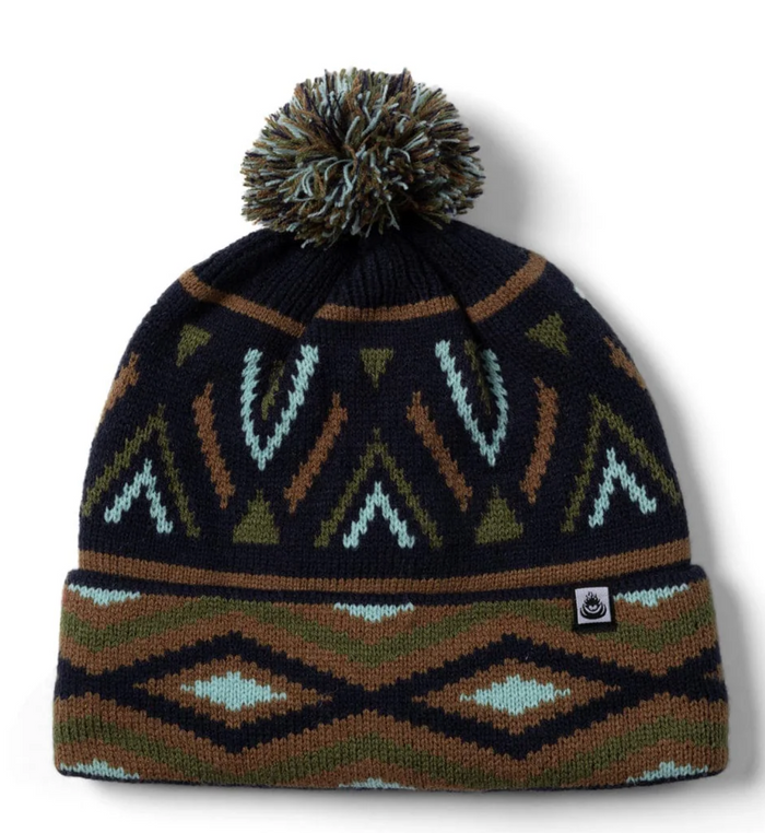SALTROCK Arches - Pom Pom Beanie - Blue