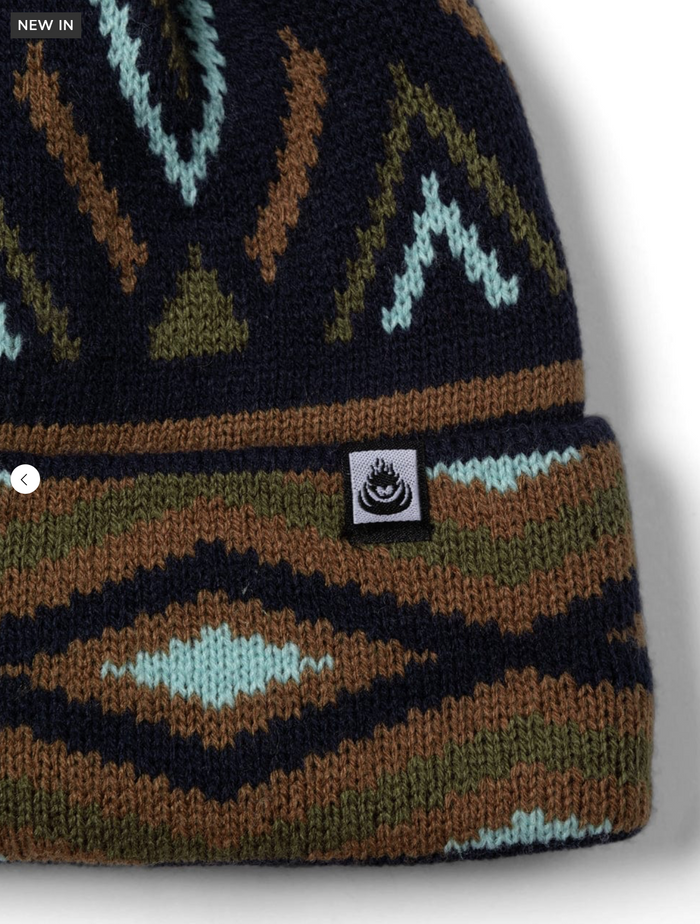 SALTROCK Arches - Pom Pom Beanie - Blue