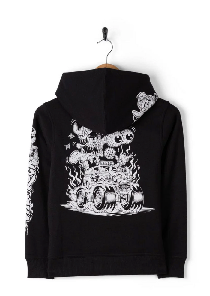 SALTROCK Creeper Cruise Control - Kids Pop Hoodie - Black