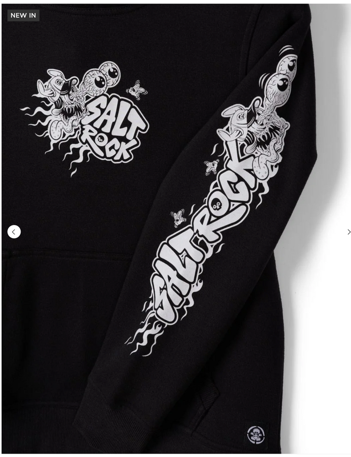 SALTROCK Creeper Cruise Control - Kids Pop Hoodie - Black