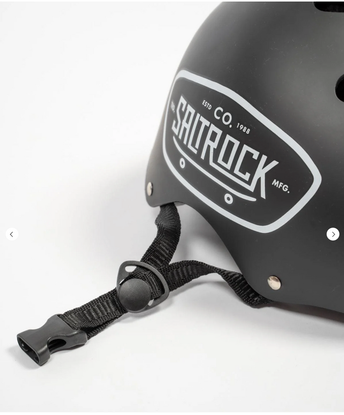 SALTROCK Hardskate - Skate Helmet - Black
