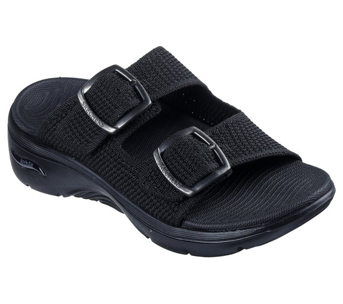 SKECHERS Sandalo go walk nero 140871 GO WALK-BBK