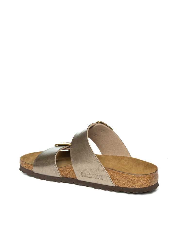 BIRKENSTOCK Sandalo sidney lamintato taupe SYDNEY 1029372-TAUPE