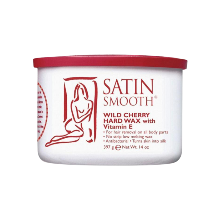Satin Smooth - Wild Cherry Hard Wax with Vitamin E