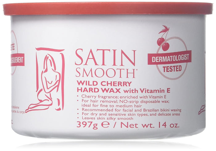 SATIN SMOOTH Wild Cherry Hard Wax