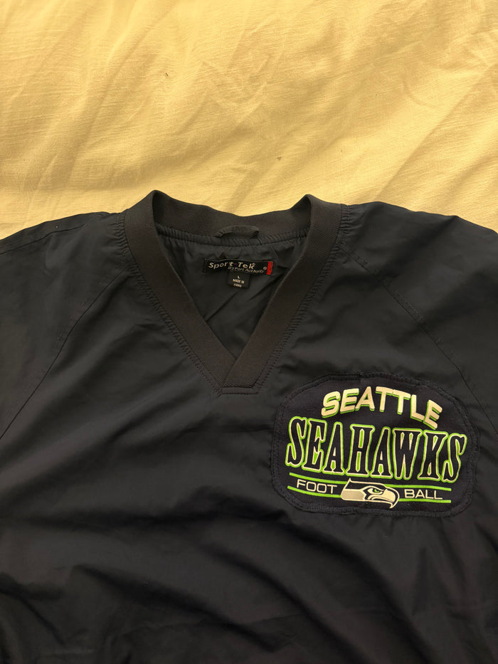 Seahawks custom made windbreaker size L