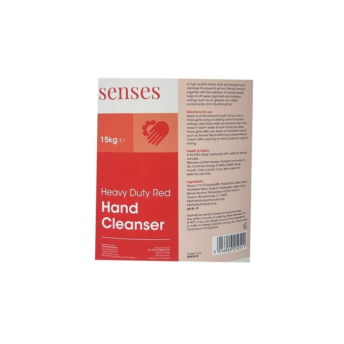 Senses Heavy Duty Red Hand Cleanser 15kg