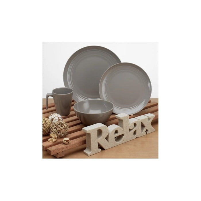 Seramika Latte 16 pc Melamine Set