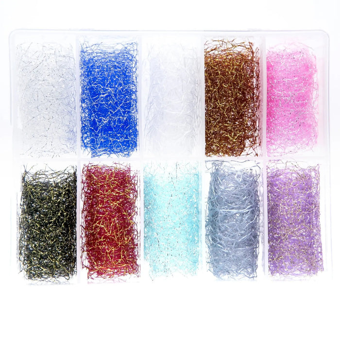 Set of Mixed Coloured Lace TFS-swb-01   Naio Nails