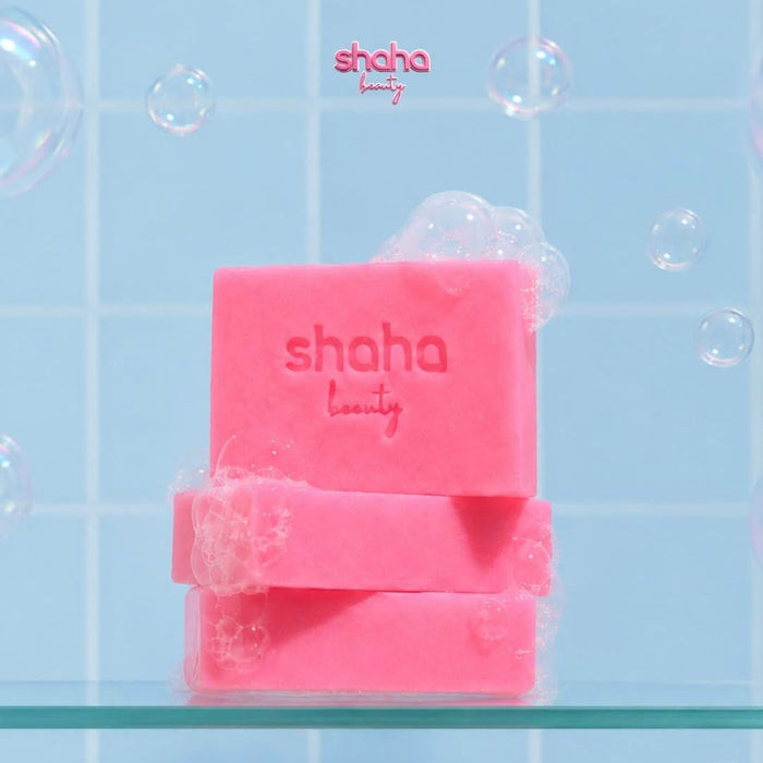 Shaha Beauty Hakuji Gluta Advanced Bleaching Complex Soap (70g x 3 Bar) صابون شاها بيوتي هاكوجي جلوتا المتطور لتفتيح البشرة - Princess Cosmetics Qatar