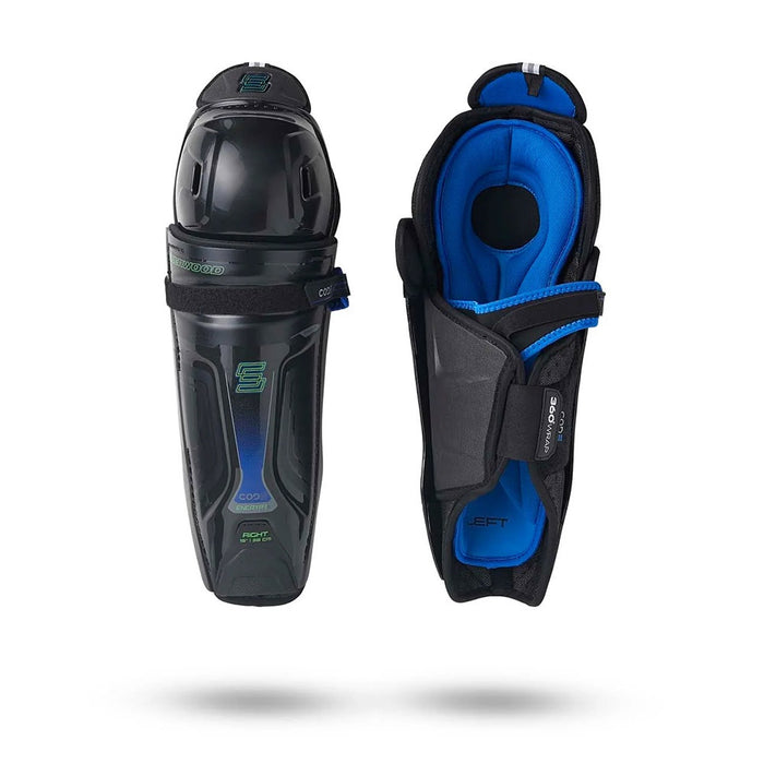 Sherwood CODE Encrypt 2 Senior Ice Hockey Shin Guards