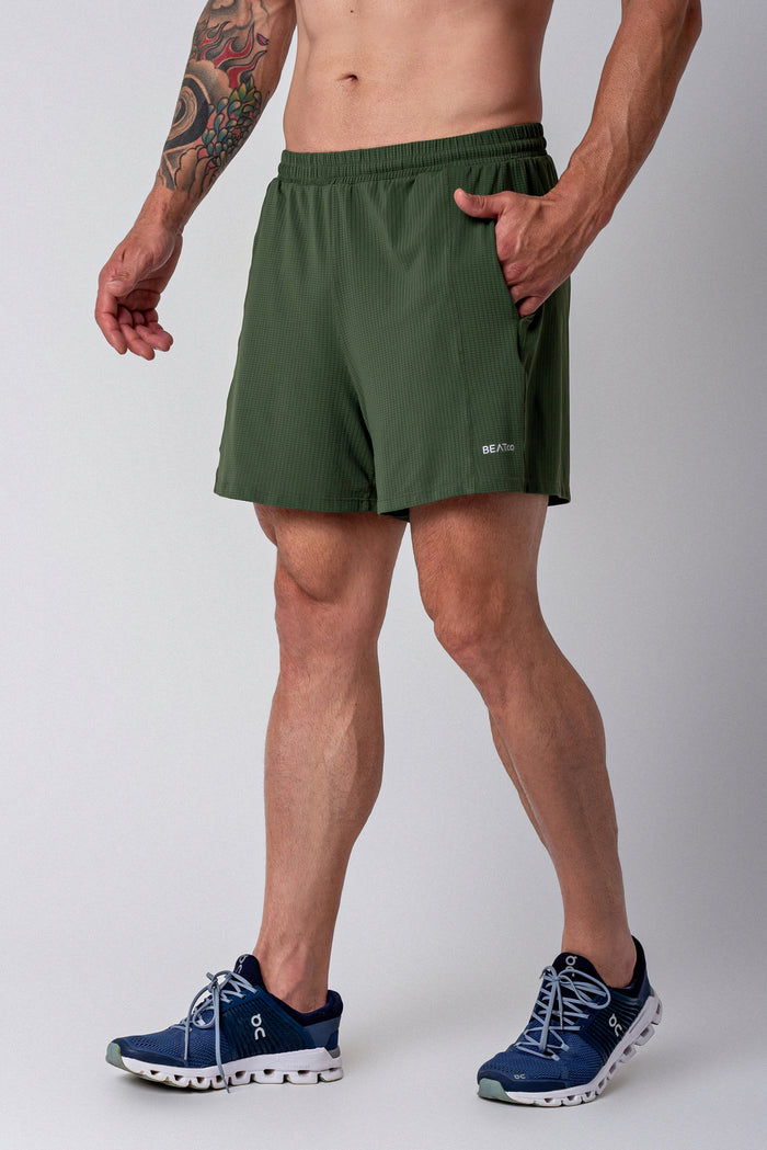 Short Masculino Airis Verde Croco