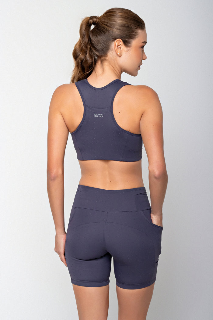 Short Run Pocket Cinza