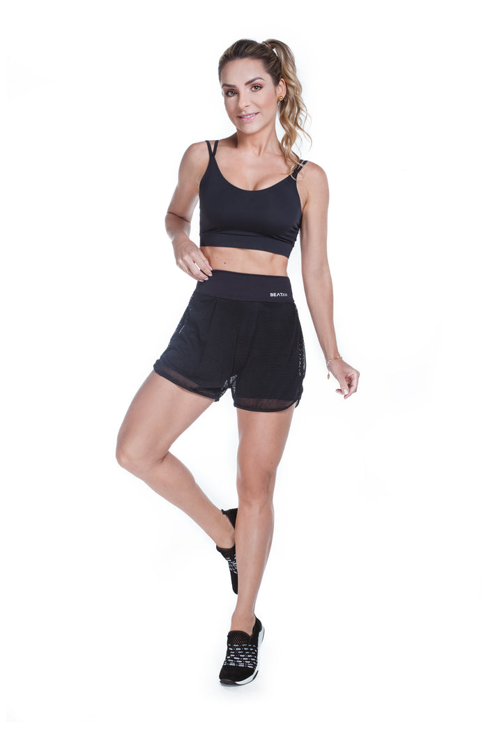 Short Telado Preto