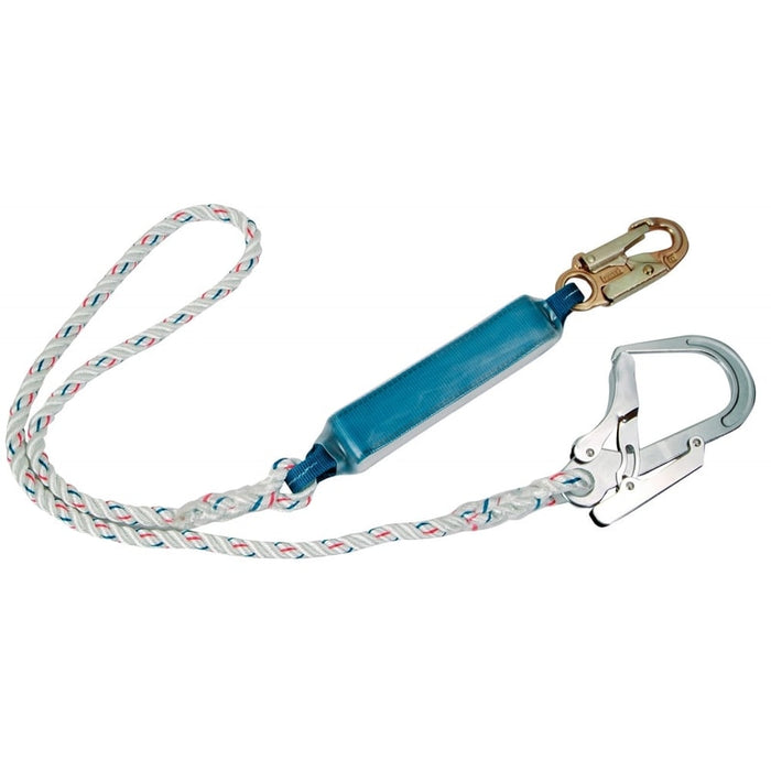 Single Lanyard With Shock Absorber