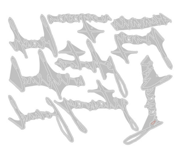 Sizzix - Thinlits Dies By Tim Holtz - Handwritten Vacation. Available at Embellish Away located in Bowmanville Ontario Canada.
