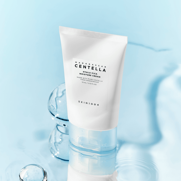 Skin1004 Madagascar Centella HYALU - CICA Moisture Cream 75ml سكين 1004 مدغشقر كينتيلا هايالو - سيكا كريم مرطب - Princess Cosmetics Qatar