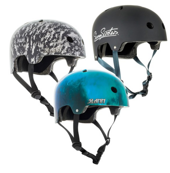 SLAMM LOGO HELMET - NEBULA BLUE -