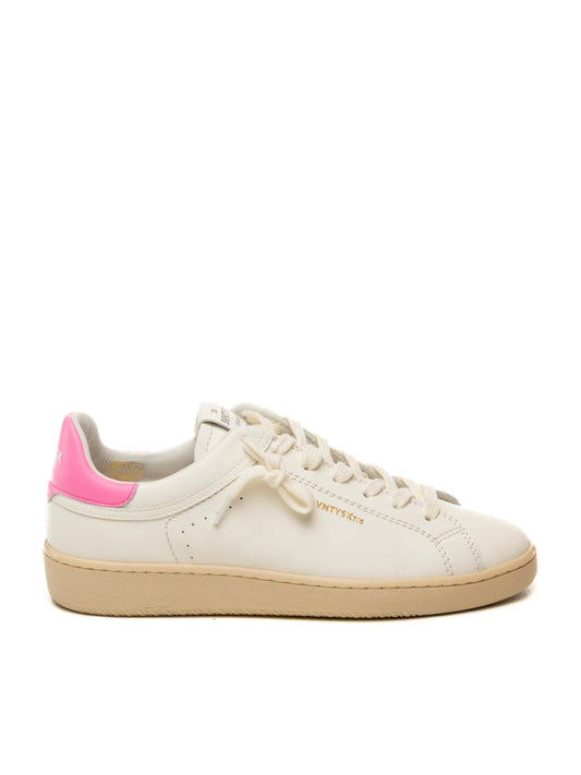 THE 76 Sneaker jump bianco/rosa JUMP D PELLE-WHI/FUXIA
