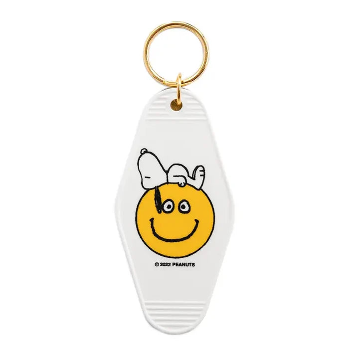 Snoopy Smiley Keychain