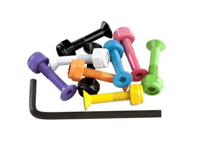Snuff 1'' Truck Bolts Multicolor