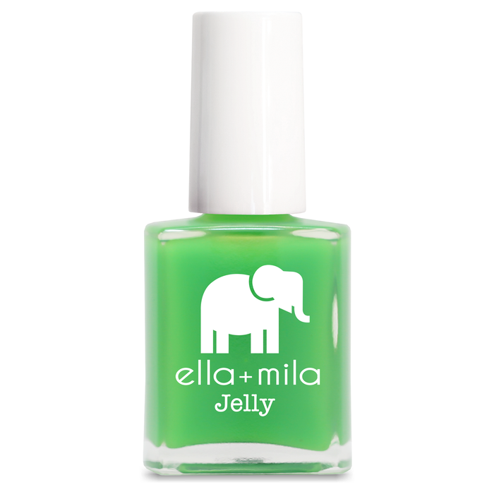 So Lime bright green jelly nail polish bottle – ella+mila Jelly