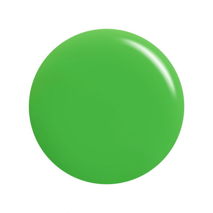 So Lime bright green jelly nail polish color swatch