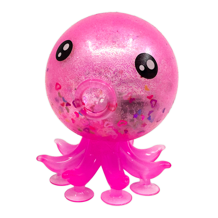 So Much Fun! Squishy Light Up Octopus Boxed Toy