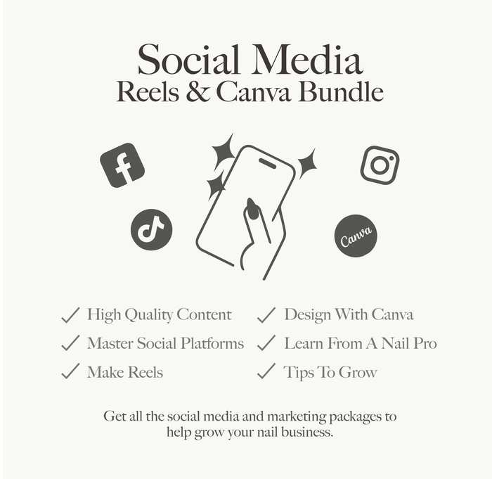 Social Media, Reels & Canva Bundle