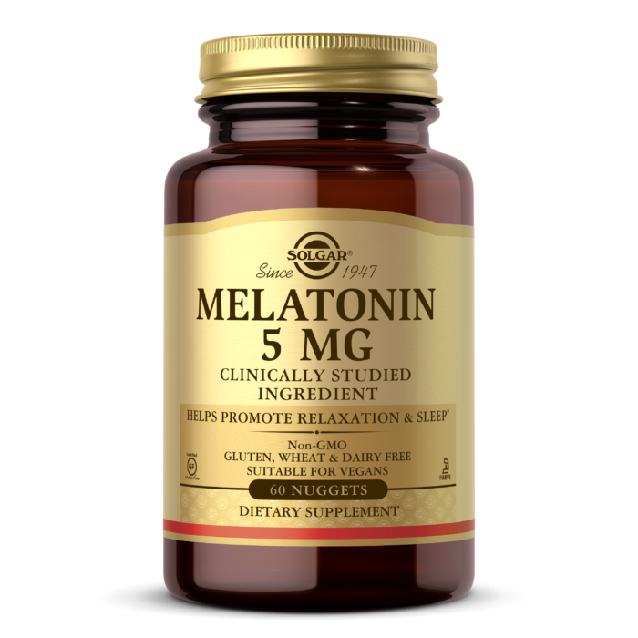 Solgar Melatonin 5 mg Nuggets