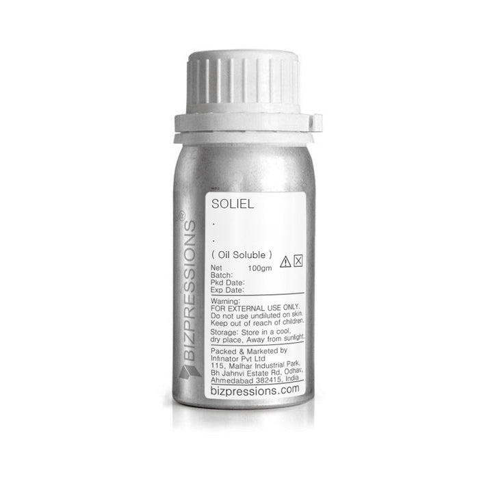 SOLIEL - Fragrance ( Oil Soluble ) - 100 gm