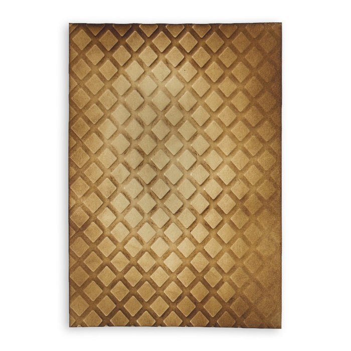 Spellbinders - 3D Embossing Folder - Waffle Cone
