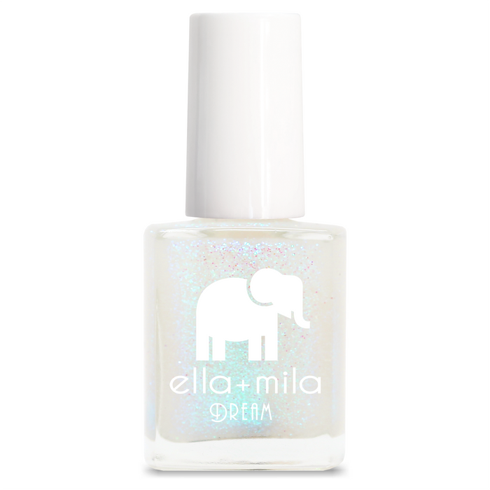 Spin Me Round iridescent shimmer nail polish bottle – ella+mila Dream