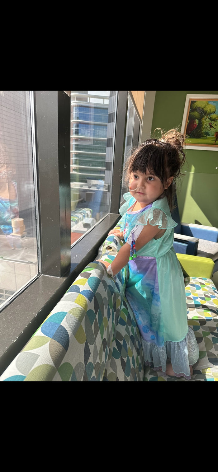 Sponsor A Brave Gown For Six-Year-Old Kay in Treatment for Pediatric Cancer-SPONSORED
