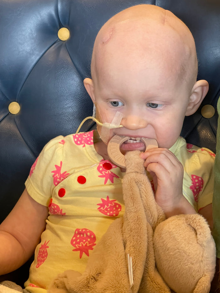 Sponsor A Brave Gown For Two-Year-Old Isla in Treatment w/Brain Cancer-Sponsored