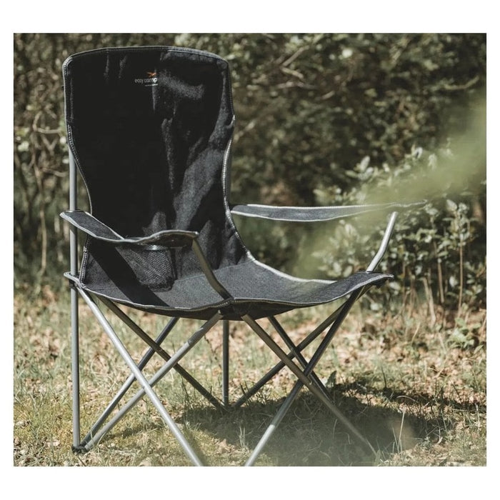 Spruce Folding Arm Chair - Ink Black