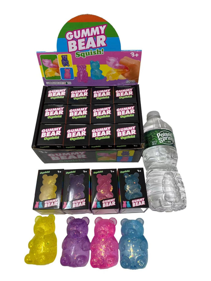 Squishy Gummy Bear Glitter