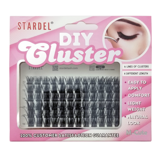 STARDEL_M-CUTE, DIY-CLUSTER (4 DIFFERENT LENGTH, 6 ROW)