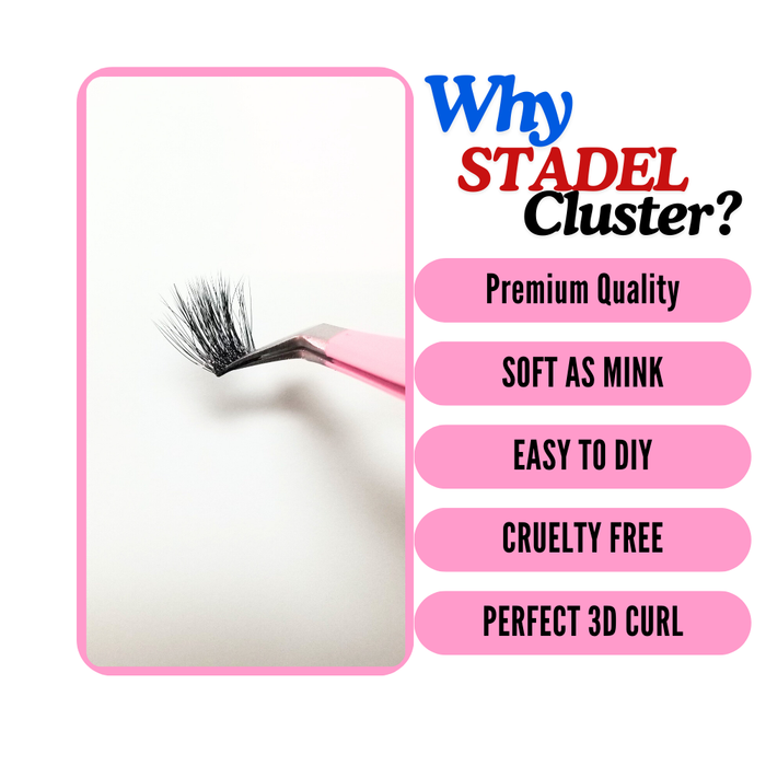 STARDEL_M-CUTE, DIY-CLUSTER (4 DIFFERENT LENGTH, 6 ROW)