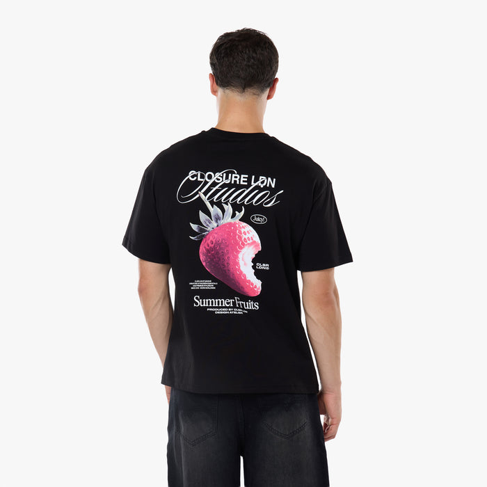 Summer Fruits T-Shirt |  Black