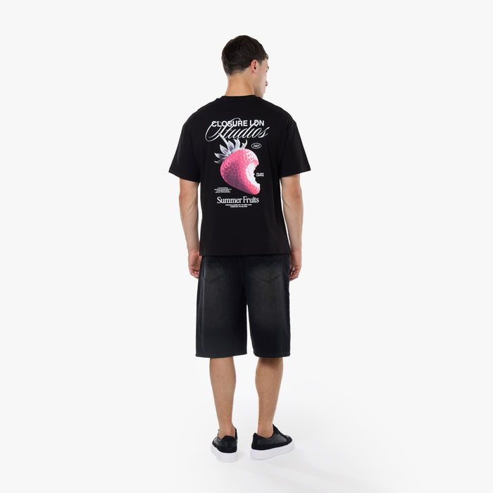Summer Fruits T-Shirt |  Black