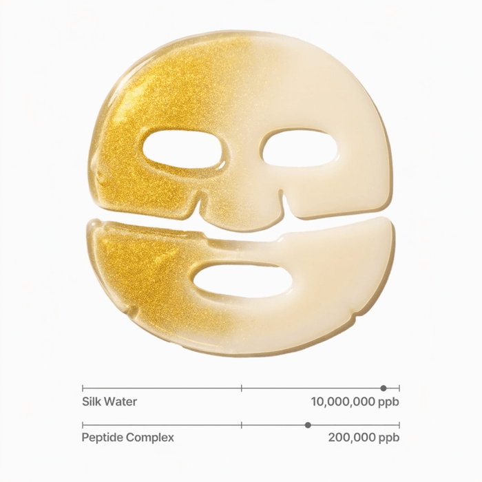 Sungboon Editor Silk Peptide EGF Intensive Gold Mask (1 Sheet) قناع الذهب المكثف من سونغبون إديتور سيلك ببتيد إي جي إف - Princess Cosmetics Qatar